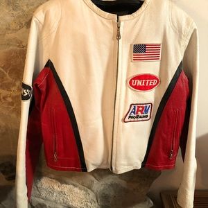 Moto leather racing jacket EYTHSY James and John